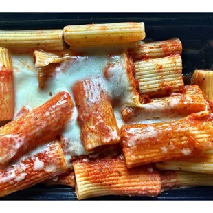 Daily Special ! Pasta w/Tomato Sauce and Melted Cheese! Great Tasty Inexpensive Lunch! My Favorite One for Years from Different Location!