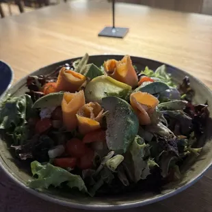 Salmon Avocado salad