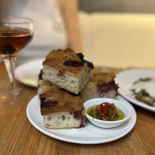 house-made focaccia - they charge for it but worth it