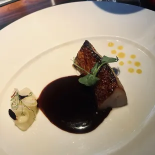 Le Bar Poached Black Bass