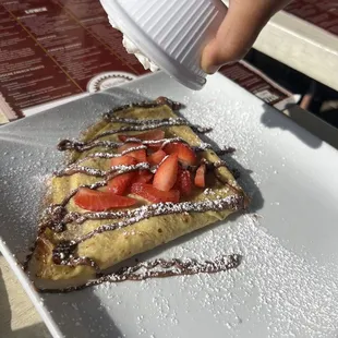 Strawberry Nutella Crepe