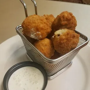 Golden Fried Mushrooms