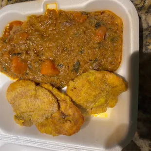 Legume with plantains