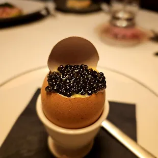 Forgot the name but an egg appetizer that was superb.
