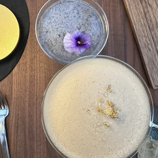 Espresso martini and aviation cocktails