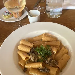 Mushroom Pasta Hamburger