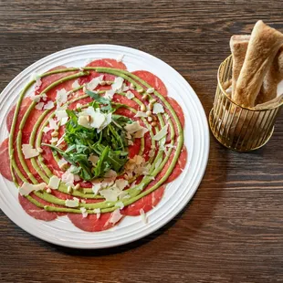 Beef carpaccio