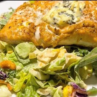 Stuffed salmon