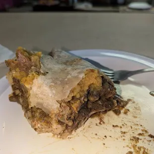 Goat Roti insides