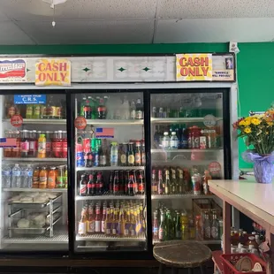 a refrigerated refrigerator