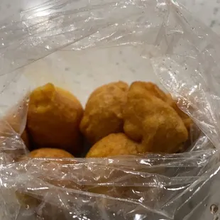 Pholourie! Delicious home tasting snack.