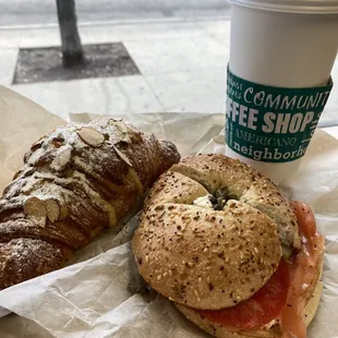 food, bagels, bagel