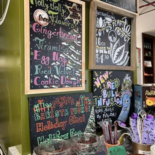 Super artistic menu