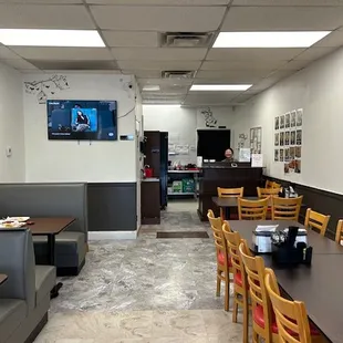 sushi and sashimi, interior