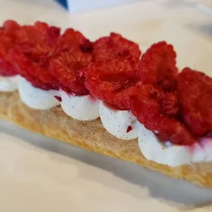 Raspberry eclair...OMG SO GOOOOD