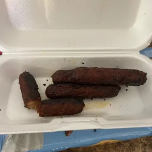 Some sorry ass sausages