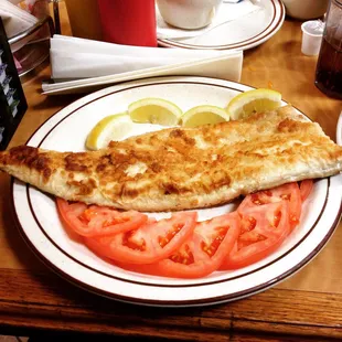 Grilled Lake Superior Whitefish.