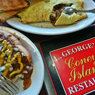 Omelette n Loose Burger