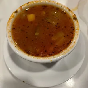 Minestrone soup