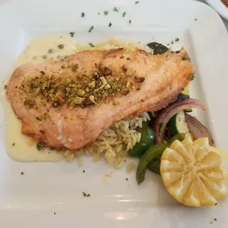 Pistachio Crusted Salmon