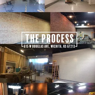 After months of remodeling we are open! Come check out what we have done to the place. We love it and know you will too!! #theprocess