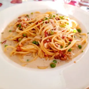 Spaghetti Carbonara, $16.95