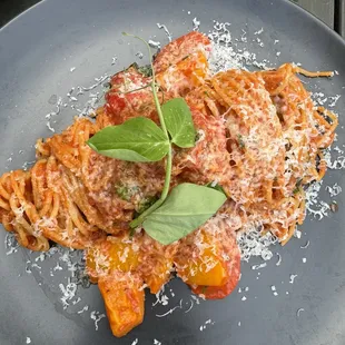 pasta dish, food, pasta