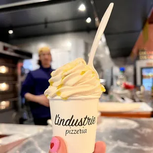 Gelato alla nocciola