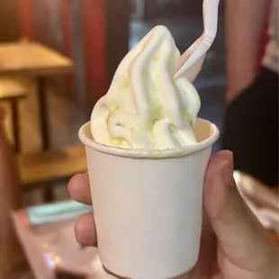 Olive Oil Softserve.