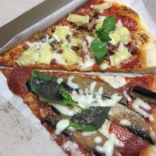 Pepperoni and Portobello Slice Pizza