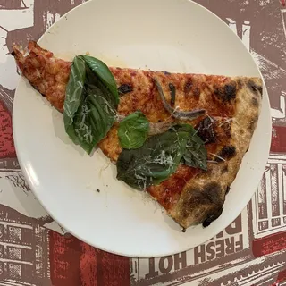 Anchovies Ricotta Slice Pizza