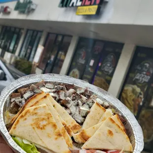 The Infamous "Lamb Over Rice" (This was so bomb yall!)