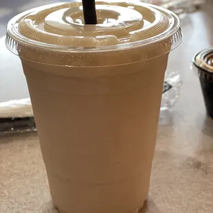 Banana Peanut Butter Milkshake