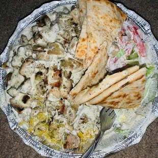 Chicken Chicken over Rice