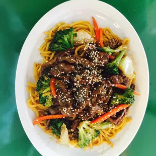 Beef  yakisoba$8.99