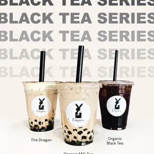 L'moon Black tea series is finally here!!
