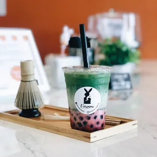 Strawberry Midori Matcha