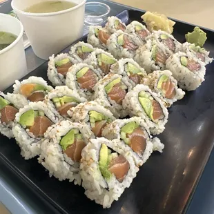 3 x Salmon Rolls