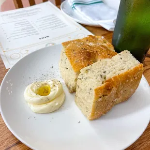Rosemary sourdough focaccia