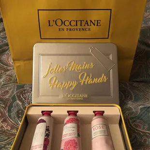 Hand cream on special 3 for $32