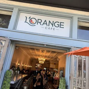 New sign for name change.