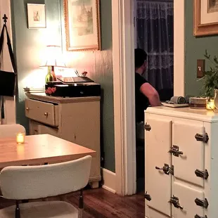 A warm, inviting space on the second floor.