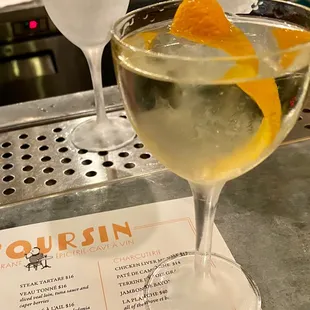 My first cocktail