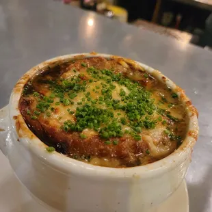 Onion soup