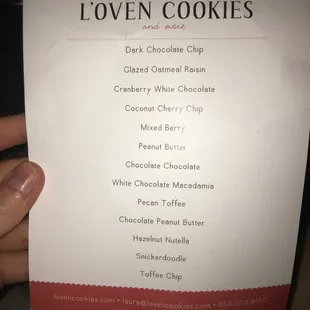 Different types to choose from!