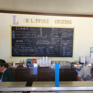 sushi and sashimi, interior