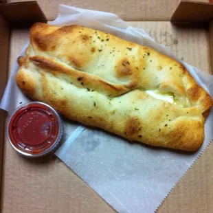 Small Cheese Calzone!