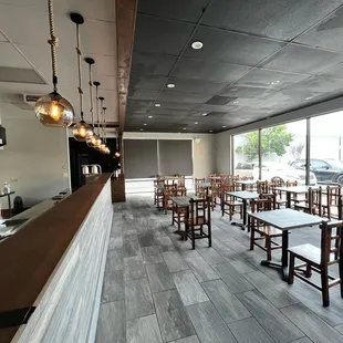 Inside of L&apos;Roco Grill.