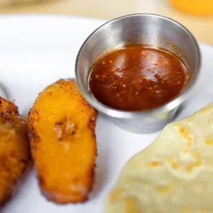 Picante (spicy) Salsa available upon request