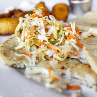 Pupusa w/ Curtido
